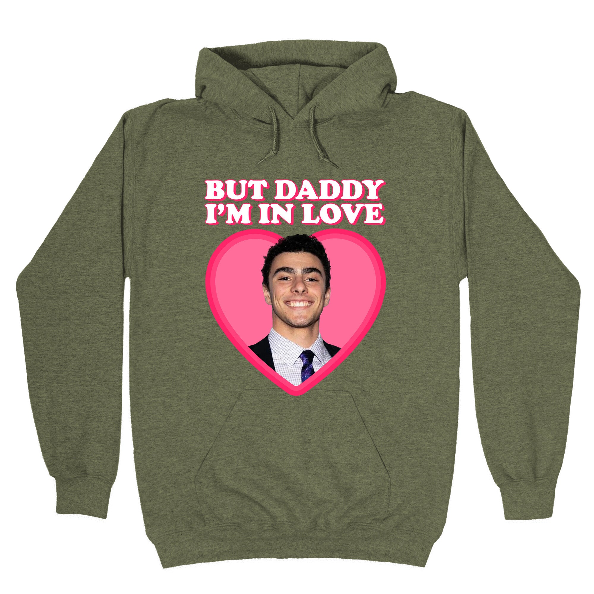 But Daddy Im In Love Luigi Mangione Valentines Day Hoodie
